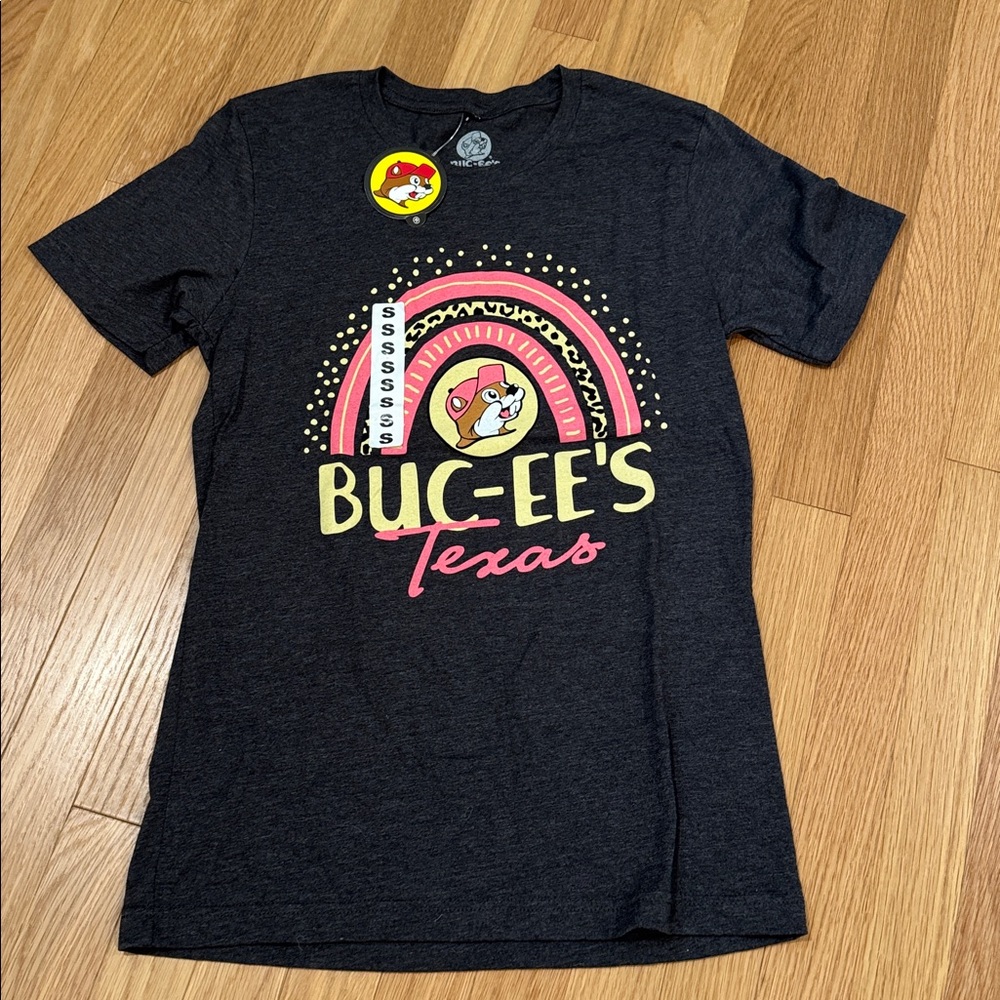 Graphic Tee with Buc-ee's Logo